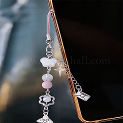 1 шт. сплава ремешки для мобильных телефонов для женщин&nbsp;HJEW-LP0001-35