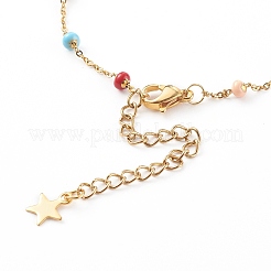 Браслеты-сателлиты из нержавеющей стали X-AJEW-AN00422