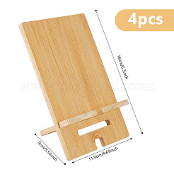 Бамбуковые держатели для мобильных телефонов&nbsp;AJEW-WH0248-894