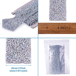 Блестящая смола исправления горный хрусталь (клей-расплав на спине)&nbsp;OCOR-TA0002-02-40mm