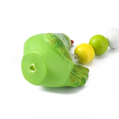 Пластиковые подвески с изображением петуха на пасху&nbsp;HJEW-TAC0013-14B