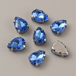 Forma a goccia cucita su strass&nbsp;FIND-WH0128-86A-02