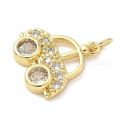 Латунные микро проложить кубического циркония подвески&nbsp;KK-Z120-37G