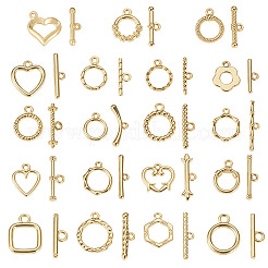 38 шт. 19-х стилевые застежки-тоглы из сплава&nbsp;FIND-TA0008-85