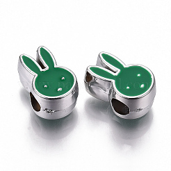 Uv акриловые покрытия бусины OACR-R077-03-P