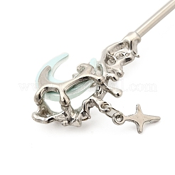 Палочки для волос из лунного камня&nbsp;PW-WGF3BB2-01