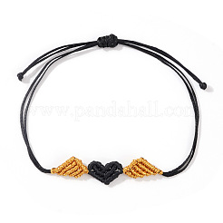 Плетеные браслеты из волокон и полиэфирных нитей для женщин EL4144-1