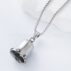 Vintage Halsketten mit Anhänger in Form des Erzengels Michael aus Edelstahl 304 für Damen&nbsp;DL5649
