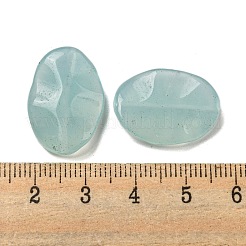 Крашеные натуральный белый нефрит бисер G-B070-23