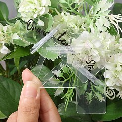 1 комплект акриловых этикеток для растений AJEW-CA0004-57A