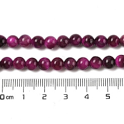 Fili di perline di occhio di tigre naturale di grado ab&nbsp;G-B133-A02-6MM-05