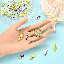 50 шт. 2 цвета подвески из сплава в тибетском стиле&nbsp;FIND-YW0008-53