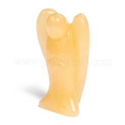 Украшения дисплея натурального желтого нефрита&nbsp;G-P449-A01