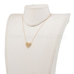 Colliers avec pendentif en laiton&nbsp;NJEW-JN03273-02