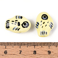 Фарфоровые бусины ручной работы PORC-T133-09