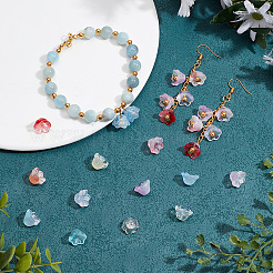 120 шт. 12 стеклянных колпачка для бусин&nbsp;GLAA-HY0001-20