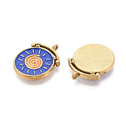 Подвески из нержавеющей стали 304 с эмалью&nbsp;STAS-N124-35A-G