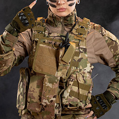 Тактическая жилетная лента-молния из нейлона и пластика&nbsp;DIY-WH0128-60A