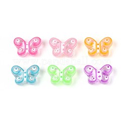 Прозрачные стеклянные бусины GLAA-T025-20M