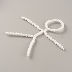 プラスチックアクションフィギュア可動スケルトン  人形作り用品  ホワイト  170x168~170x7mm&nbsp;DIY-WH0386-67A
