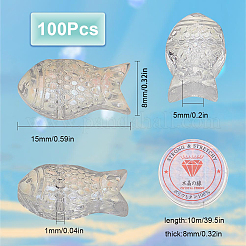 DIY-Set zur Herstellung eines Stretcharmbands mit Fischperlen&nbsp;GLAA-SC0001-77A
