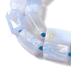 Натуральный голубой кружевной агат бисер нитей G-F509-63-01