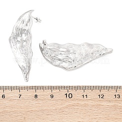 Латунь серьги EJEW-Q015-19P