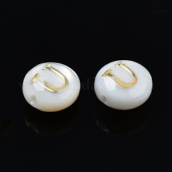 Perles de coquillages naturels d'eau douce&nbsp;SHEL-S278-036U