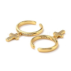 Кафф из сверкающего кубического циркония KK-D066-19G-RS