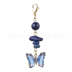 Стекло подвесные украшения HJEW-TA00133