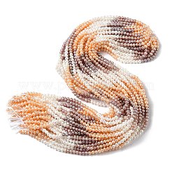 Нити из натурального культивированного пресноводного жемчуга&nbsp;PEAR-C004-10