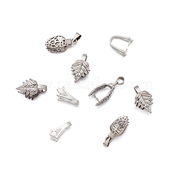 真鍮のアイスピックピンチベイル  ミックスカラー  5pcs /サイズ  15個/セット&nbsp;KK-TA0007-15