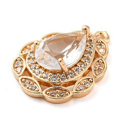 Золотые латунные микро проложить кубического циркония подвески&nbsp;LS-KK-K350-03G-02