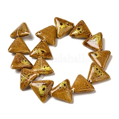 Фарфора ручной работы бисер нитей PORC-P028-01C