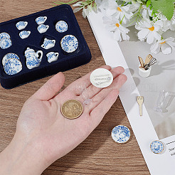 Фарфоровый мини-чайный сервиз&nbsp;DJEW-AR0001-13