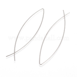 Anlaufgeschützter minimalistischer Persönlichkeits-Straßentourismus-Schmuck&nbsp;EJEW-L237-01P