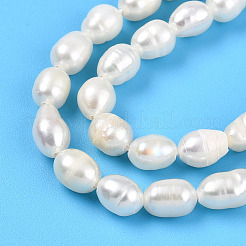 Нити из натурального культивированного пресноводного жемчуга PEAR-N012-04V-01