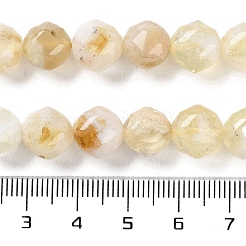 Природный цитрин бисер нитей G-NH0021-A16-02