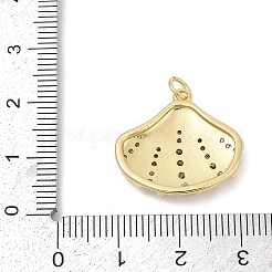 Латунные микро проложить кубического циркония подвески&nbsp;KK-U058-41G