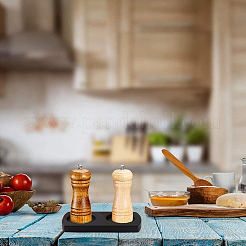 Держатель деревянной мельницы для перца&nbsp;DJEW-WH20001-01D