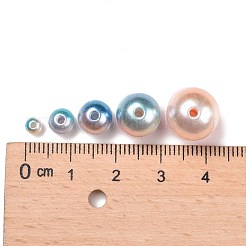 Радуга abs пластиковые жемчужные бусы OACR-MSMC001-03