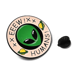 Alien-Anstecknadeln „Iiiih! Menschen!“&nbsp;JEWB-D310-01EB-01
