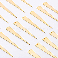 Латунные большие кулоны&nbsp;KK-BC0006-23G-NF