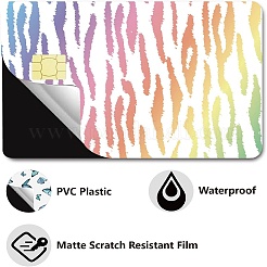 ПВХ пластиковые водонепроницаемые наклейки для карт&nbsp;DIY-WH0432-211