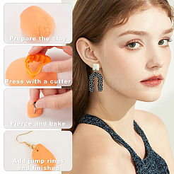 Набор прессованных форм из пластиковой глины TOOL-WH0125-72