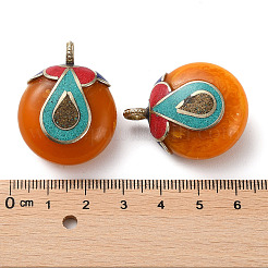 Подвески ручной работы в тибетском стиле KK-G473-03G