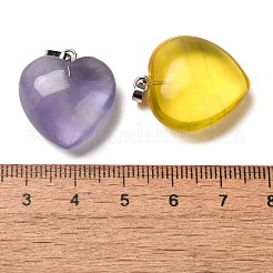 Pendentifs en fluorite naturelle&nbsp;G-C155-02B-P