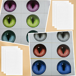 Пластиковые листы холста сетки&nbsp;AJEW-CP0008-79C