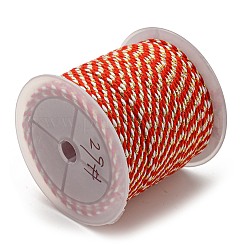 Cordon en polycoton à 4 brin avec fil métallique&nbsp;OCOR-Z003-C24