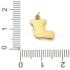 Подвески со стразами из нержавеющей стали 304&nbsp;LS-FIND-I062-01G-05